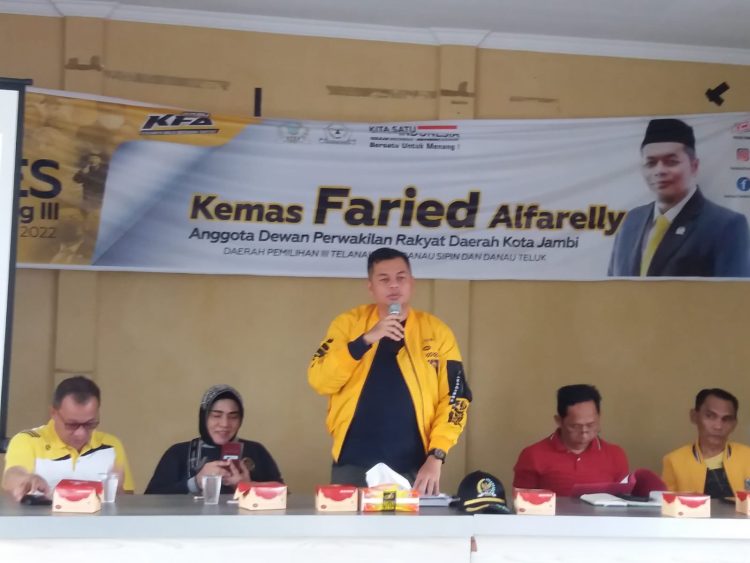 Anggota Dewan Perwakilan Rakyat Daerah Kota Jambi, Kemas Faried Alfarelly. (Dok istimewa)