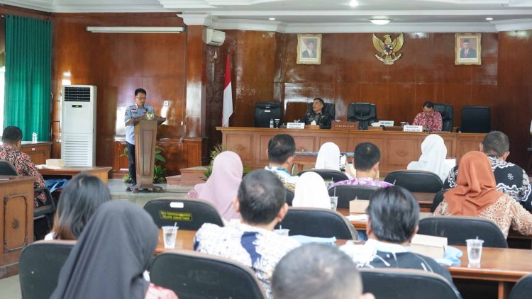 Musrenbang RPJPD Tahun 2025-2045 di aula kantor Bupati Tanjung Jabung Timur (Tanjabtim) Kamis (13/06/2024). (Dok. Yudha)