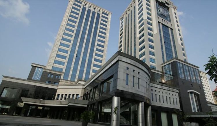 Tampak depan Gedung Kementerian Keuangan RI di Jakarta. (Dok, Kememkeu)