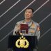 Kadiv TIK Polri Irjen Pol. Slamet Uliandi saat menyampaikan pemaparan dalam Rakernis Divisi Teknologi Informasi dan Komunikasi Polri 2025, yang menekankan pentingnya transformasi digital berbasis AI di tubuh Polri, Jakarta, Senin (26/5/2025). (Foto: Humas Polri)