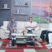 Perwakilan BPKP, DJPb, APDESI Jambi, dan KI Jambi pada dialog publik “Keterbukaan Informasi Dana Desa” yang di TVRI Jambi, Senin (26/5/2025). (Dok. Yol)