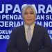 Kasi Binadik Lapas Kelas IIA Jambi, Yuli Wirdina, S.H., M.H dalam upacara pelantikan pejabat manajerial dan non-manajerial di Kanwil Kemenkumham Jambi, Senin (27/5/2025). (Dok Nahar)