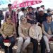 Gubernur Jambi Al Haris bersama Bupati Tanjung Jabung Timur Dillah Hikmah Sari, Wakil Bupati Muslimin Tanja, dan rombongan saat menaiki perahu menuju Air Hitam Laut dalam rangka kegiatan Pertisun, Sabtu (17/5/2025). (Foto: Dok. Nahar - JT)