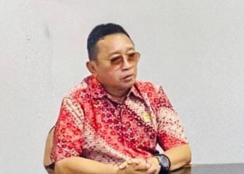Anggota DPRD Muaro Jambi,  Sartono, saat ditemui diruang kerjanya, Rabu (28/05/2025). (Dok. Daus - JT)