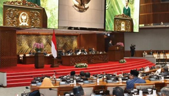 Rapat Paripurna DPR RI ke-19 Masa Persidangan III Tahun Sidang 2024–2025 berlangsung di Gedung DPR RI, Jakarta, Selasa (27/5/2025). (Dok. Kemenkeu)
