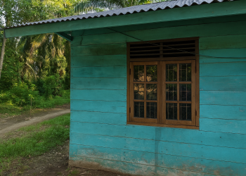 Rumah kontrakan sederhana yang dulu pernah ditinggali Al Haris saat awal merantau ke Kota Jambi pada 1992. (Dok. SS akun Instagram @alharisjambi)