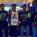 Lima peserta tampak berpose usai memenangkan berbagai hadiah menarik dari Yamaha Jambi dalam event “Grebek Pasar Rame”. Senin (26/05/2025). (Dok. yola -Jt)