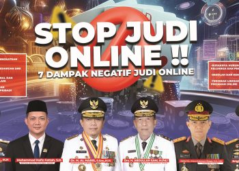 Banner Pemprov Jambi Komitmen Ciptakan Lingkungan Digital Aman dari Judi Online (Dok. Erit- Kominfo)