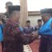 Bupati Monadi pada acara Manasik Haji di Masjid Ar-Raudhah, Pondok Pesantren Nurul Haq, Semurup, Kamis (8/5). (Dok .Diko JT)