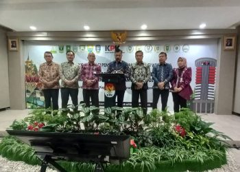 Bupati Kerinci Hadiri Rakor Sinergi Pemberantasan Korupsi Bersama KPK RI di Aula Bhineka Tunggal Ika Jakarta Kamis (15/05/2025). (Dok. yola - JT