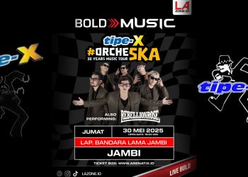 Banner konser tipe X ( Dok. SS IG Bold Music)