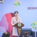 Kepala Eksekutif Pengawas Perilaku Pelaku Usaha Jasa Keuangan, Edukasi dan Pelindungan Konsumen OJK, Friderica Widyasari Dewi, menyampaikan sambutan dalam kegiatan Edukasi Keuangan bertema “Cerdas Berinvestasi dan Bertransaksi di Era Digital” yang diselenggarakan OJK bekerja sama dengan Perkumpulan Istri Ikatan Sarjana Ekonomi Indonesia (PIISEI), Selasa (20/5/2025). (Dok, Humas OJK)