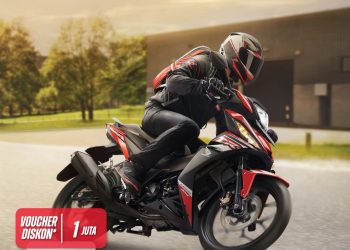 Honda Supra GTR150 tampil gagah dan siap menaklukkan segala medan. Dapatkan voucher diskon Rp1 juta dan potongan angsuran selama 3 bulan dalam program spesial dari PT Sinar Sentosa Primatama (Sinsen) sepanjang Mei 2025. (Sok. Suci Sinsen)