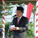 Wagub Abdullah Sani menjadi Inspektur pada upacara Peringatan Hari Kebangkitan Nasional ke-117, di Lapangan Kantor Gubernur Jambi, Selasa (20/05/2025). (Dok,. Erit Kominfo)