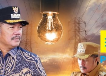 Bupati Kerinci, Monadi, mengapresiasi sinergi antara PLN dan PT KMH dalam memulihkan aliran listrik pasca pemadaman total di wilayah Kerinci dan Sungai Penuh. (Dok. Diko)