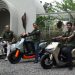 Honda Dream Ride Project 01-03: Para pemenang nasional HMC 2023 bersama karya modifikasi motor listrik Honda CUV e: dan ICON e: pada Honda Dream Ride Project 2024 di Yogyakarta (26/05). (Dok. Suci Sinsen)