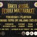 Banner kegiatan Baksos peduli masyarakat FKPPAI Muaro Jambi. (Dok.FKPPAI Muaro Jambi)