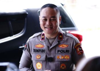 Brigjen Pol Trunoyudo Wisnu Andiko, Karo Penmas Divhumas Polri, menghadiri Bhayangkara Sport Day 2025 sebagai bagian dari rangkaian Hari Bhayangkara ke-79 di Jakarta, Sabtu (21/6/2025). (Dok TB News)