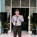 Kepala Bapas Kelas I Jambi, Dwi Santosa, memberikan imbauan kepada masyarakat terkait pentingnya pengawasan orang tua terhadap anak selama liburan sekolah, Senin (23/6/2025). (Dok. Stepanus)
