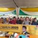 Wakil Ketua I DPRD Provinsi Jambi Ivan Wirata bersama warga Desa Simpang Sungai Duren saat kegiatan reses tahun 2025, Senin (23/6/2025). (Dok. Nahar)