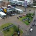 Tampilan kawasan Blok W di Jambi Business Center (JBC) dari udara, yang kini menjadi salah satu destinasi favorit warga untuk nongkrong dan bekerja santai di pusat Kota Jambi, Rabu (25/6/2025). (Dok. Humas JBC)