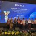 Tim UWAK PO dari Pertamina EP Field Jambi menerima penghargaan Juara 1 Kategori Implementasi dalam ajang Digital Hackathon AI/ML Hulu Migas 2025 yang diselenggarakan SKK Migas di Jakarta, 4 Juni 2025. (Dok. PEP)