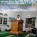 AKP Purwanto menyampaikan tausiah dalam peringatan Tahun Baru Islam 1 Muharram 1447 H di Masjid Al-Maghfiroh, Kelurahan Lebak Bandung, Kota Jambi, Kamis malam (26/6/2025). (Dok. Nahar)
