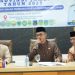 Wakil Bupati Muaro Jambi Junaidi Mahir (tengah) memaparkan strategi penurunan stunting dalam kegiatan Pra Penilaian Kinerja Percepatan Penurunan Stunting Provinsi Jambi Tahun 2025 di Kantor Bappeda Provinsi Jambi, Selasa (24/6/2025). (Dok. Kominfo)