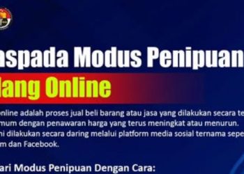 Imbauan dari Polda Jambi terkait modus penipuan lelang online yang marak terjadi melalui media sosial seperti Instagram dan Facebook. (Dok.Instagram/@polda_jambi)