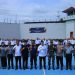 Kepala Kanwil Ditjenpas Jambi, Hidayat, bersama unsur TNI, Polri, BNN, dan pejabat Kanwil Kemenkumham Jambi usai pembukaan pelatihan dasar pengamanan CPNS di Lapas Kelas IIA Jambi, Selasa (10/6/2025). (Dok. Daus)