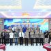Kapolda Jambi Irjen Pol. Krisno H. Siregar bersama jajaran pejabat utama Polda Jambi dan peserta Rakernis Ditintelkam 2025 di Aula Gedung Siginjai, Kamis (12/6/2025) . (Dok. Nahar)