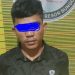 Seorang terduga pelaku penyalahgunaan narkotika diamankan Satresnarkoba Polres Bungo usai penggerebekan di sebuah tempat karaoke, Rabu (11/6/2025). (Dok. Humas Polres Bungo)