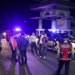 Personel Polres Tanjung Jabung Timur saat melaksanakan patroli malam dalam rangka KRYD dengan pola "Blue Light Patrol", Sabtu malam (31/05/2025). (Dok. Nahar)