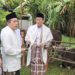 Gubernur Al Haris bersama Tokoh agama sedang bersiap melaksanakan penyembelihan hewan kurban di Hari Raya Idul Adha (dok.penulis)