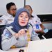 Dewi Aryani Suzana, Direktur Operasional Jasa Raharja, menyampaikan pandangannya dalam diskusi “Ngobrol Keselamatan” di Jakarta (4/6/2025).(Dok.Humas JR Jambi)