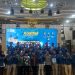 Pengurus DPC GEKRAF Kota Jambi periode 2023–2028 berfoto bersama usai pelantikan di Aula Griya Mayang, Jumat (20/6/2025) (Dok.Daus)