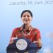 Kepala Eksekutif Pengawas Perilaku Pelaku Usaha Jasa Keuangan, Edukasi, dan Pelindungan Konsumen OJK Friderica Widyasari Dewi saat membuka kegiatan “Diskusi dan Training of Trainers (ToT): OJK PEDULI bagi Media Massa” di Jakarta, Senin (16/6/2025). (Dok. Humas OJK Jambi