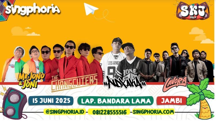 Line-up Singphoria SKJ Vol. 5 di Kota Jamb9 (Dok, Singphoria)