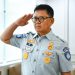 Plt. Direktur Utama Jasa Raharja, Rubi Handojo pada peringatan Hari Lahir Pancasila yang digelar di Gedung Pancasila, Jakarta, Senin (02/06/2025). (Dok.,Humas JR Jambi)
