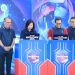 Deputi Gubernur BI Filianingsih Hendarta dan Kepala Eksekutif OJK Hasan Fawzi saat peluncuran BI–OJK Hackathon 2025 di Jakarta, Rabu (5/6/2025). (Dok. Humas OJK jambi)