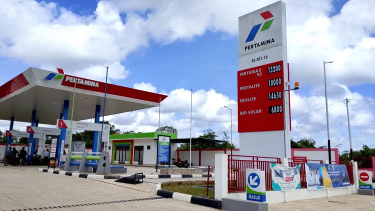 SPBU BBM Satu Harga 26.367.19 di Rantau Rasau, Kabupaten Tanjung Jabung Timur, Jambi (Dok, Daus)
