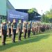 Para prajurit dan PNS Korem 042/Gapu mengikuti upacara bendera 17 Juni 2025 di Lapangan Makorem Jambi. (Dok. Penrem)