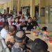 Kepala Kantor Wilayah Jasa Raharja Jambi Ni Made Ayu Mulidyawati (tengah) berdiskusi bersama perwakilan Dinas Perhubungan dan operator angkutan umum dalam FKLL yang digelar di Terminal Alam Barajo, Kota Jambi, Selasa (17/6/2025). (Dok. Yola)