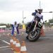 Aksi para peserta The 16th Astra Honda Safety Riding Instructor Competition 2025 yang digelar di Astra Honda Motor Safety Riding Park  di Deltamas (18/6). Dok. Sinsen)