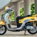 Tampilan modifikasi Yamaha Fazzio Hybrid bergaya F1ZR 1999 karya Putut Wijanarko asal Yogyakarta. (Dok. Yamaha)