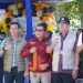Sekda Kerinci, Zainal Efendi, bersama tokoh-tokoh perantau Kerukunan Keluarga Minang Kerinci Jakarta dan sekitarnya saat membuka kegiatan sunatan massal ke-12 di Puskesmas Siulak Mukai, Sabtu (21/6/2025). (Dok.Yola - Diko)