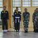 Kasrem 042/Gapu Kolonel Inf Eddy Basuki bersama peserta dan pelatih dalam pembukaan Latihan Kader Pelatih Pencak Silat Militer Tahun 2025 di Aula Balai Prajurit Korem 042/Gapu, Kota Jambi, Senin (23/6/2025). (Dok. Penrem 043/Gapu)