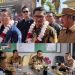 Bupati Kerinci Monadi bersama Tim Kompolnas dan jajaran Forkopimda saat penyambutan di Bandara Depati Parbo dan diskusi penilaian lapangan dalam rangka Kompolnas Award 2025, Selasa (24/6/2025). (Dok. Kominfo)