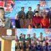 Bupati Kerinci Monadi, S.Sos., M.Si. bersama Ketua TP PKK Novra Wenti Monadi dan jajaran saat menghadiri Gunung Tujuh Tradisional Festival 2025, Selasa (24/6) (Dok. Kominfo)
