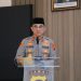 Kapolda Jambi Irjen Pol. Krisno H. Siregar menyampaikan sambutan dalam kegiatan doa bersama lintas agama memperingati Hari Bhayangkara ke-79 di Aula Gedung Siginjai, Jambi, Senin (30/6/2025). (Dok. Humas Polda Jambi)